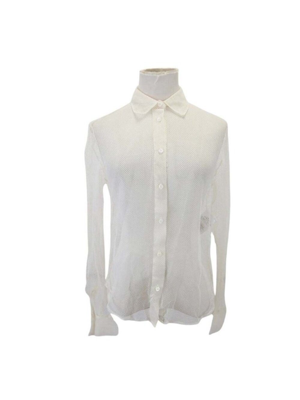 Dior Mesh Blouse Ivory